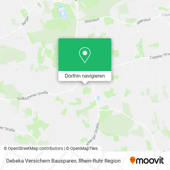 Debeka Versichern Bausparen Karte