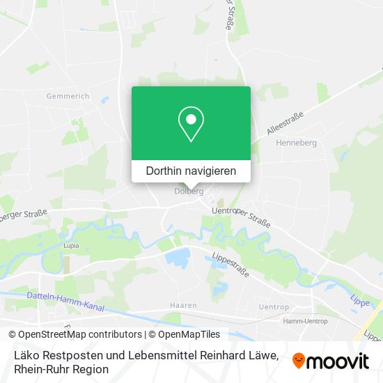 Läko Restposten und Lebensmittel Reinhard Läwe Karte
