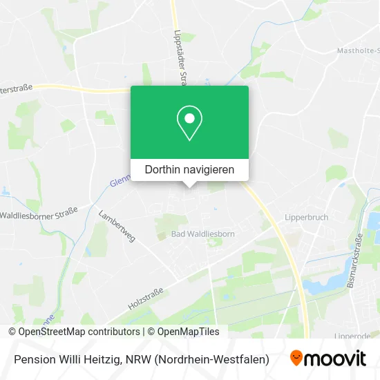 Pension Willi Heitzig Karte