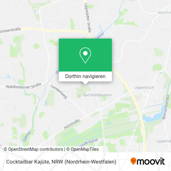 Cocktailbar Kajüte Karte