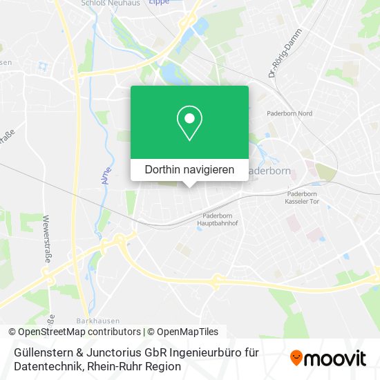 Güllenstern & Junctorius GbR Ingenieurbüro für Datentechnik Karte