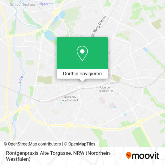 Röntgenpraxis Alte Torgasse Karte