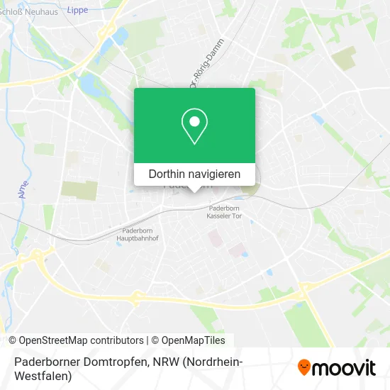 Paderborner Domtropfen Karte