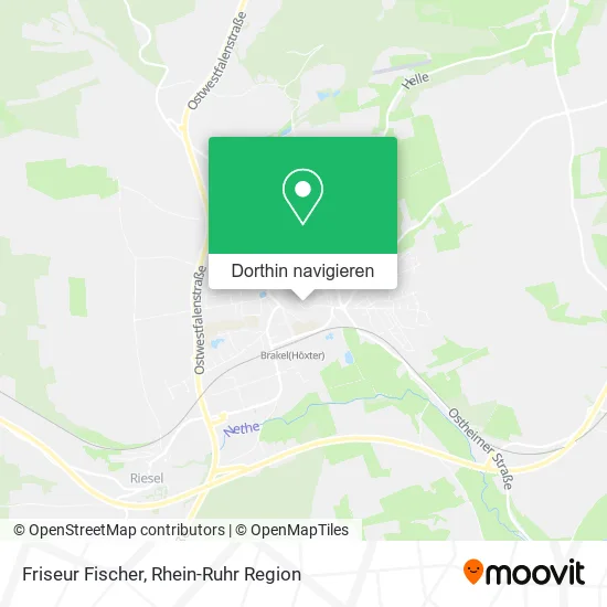 Friseur Fischer Karte