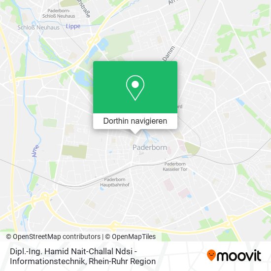 Dipl.-Ing. Hamid Nait-Challal Ndsi - Informationstechnik Karte