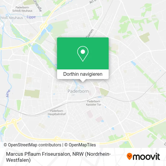 Marcus Pflaum Friseursalon Karte