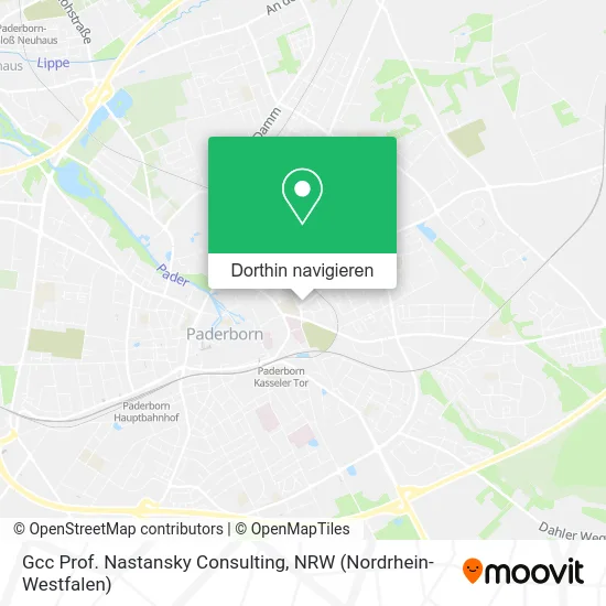 Gcc Prof. Nastansky Consulting Karte