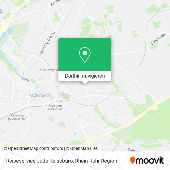 Reiseservice Jude Reisebüro Karte