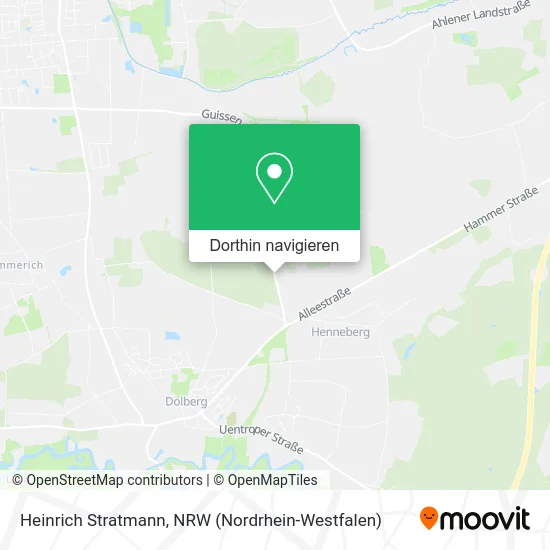 Heinrich Stratmann Karte