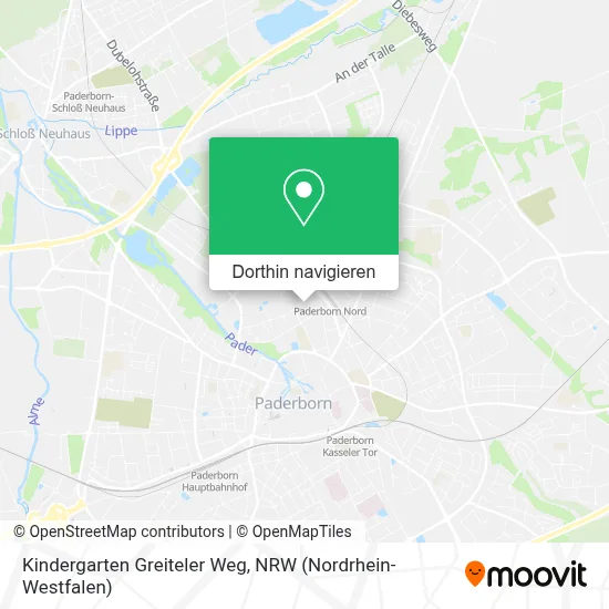 Kindergarten Greiteler Weg Karte