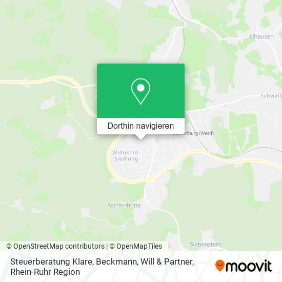 Steuerberatung Klare, Beckmann, Will & Partner Karte
