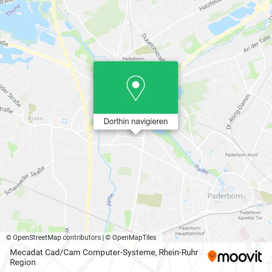 Mecadat Cad / Cam Computer-Systeme Karte