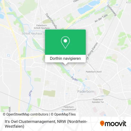 It's Owl Clustermanagement Karte