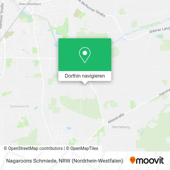 Nagaroons Schmiede Karte