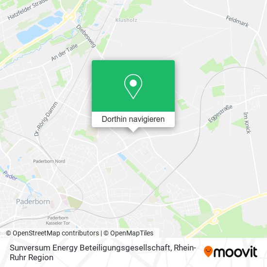 Sunversum Energy Beteiligungsgesellschaft Karte
