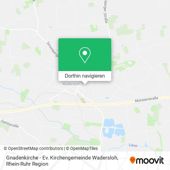 Gnadenkirche - Ev. Kirchengemeinde Wadersloh Karte