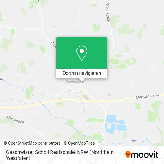 Geschwister Scholl Realschule Karte