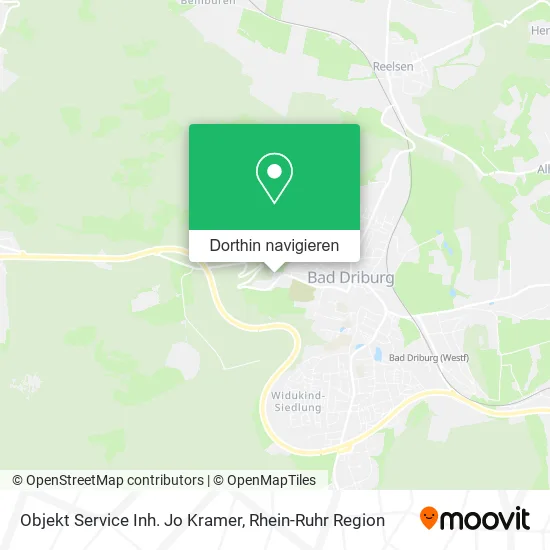 Objekt Service Inh. Jo Kramer Karte