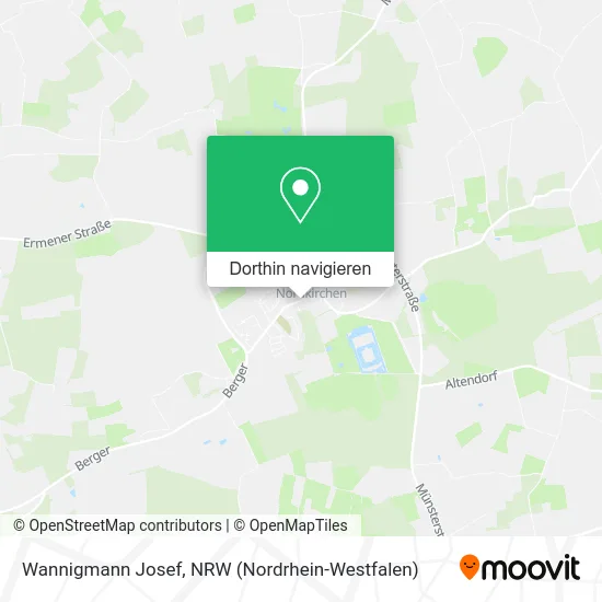 Wannigmann Josef Karte