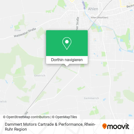 Dammert Motors Cartrade & Performance Karte