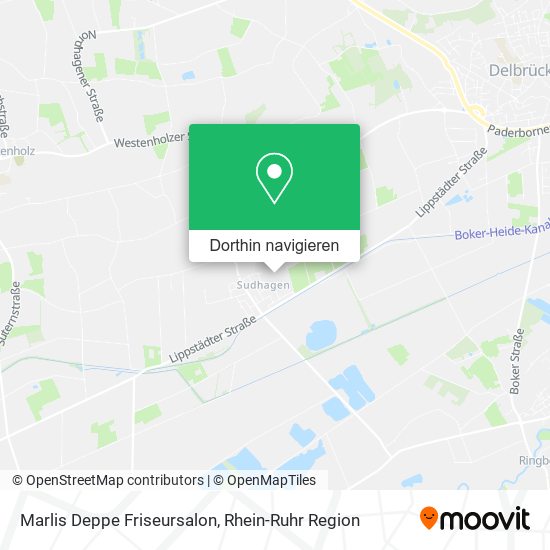 Marlis Deppe Friseursalon Karte