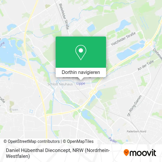 Daniel Hübenthal Dieconcept Karte