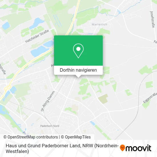 Haus und Grund Paderborner Land Karte