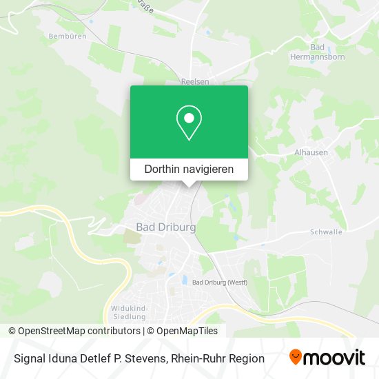 Signal Iduna Detlef P. Stevens Karte