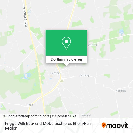 Frigge Willi Bau- und Möbeltischlerei Karte