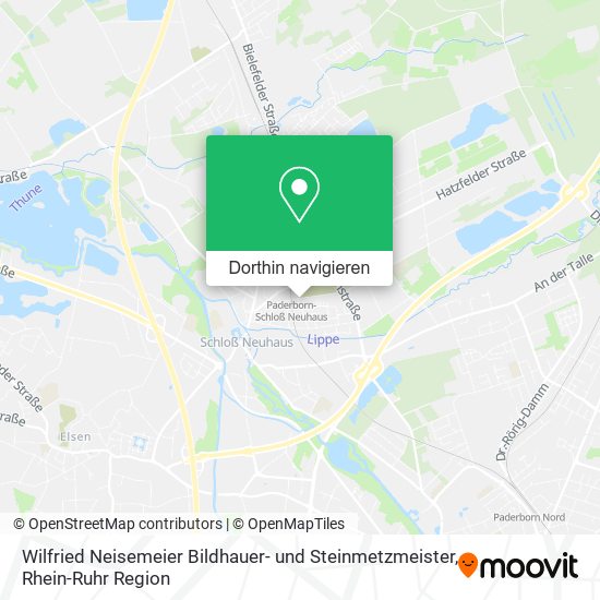 Wilfried Neisemeier Bildhauer- und Steinmetzmeister Karte