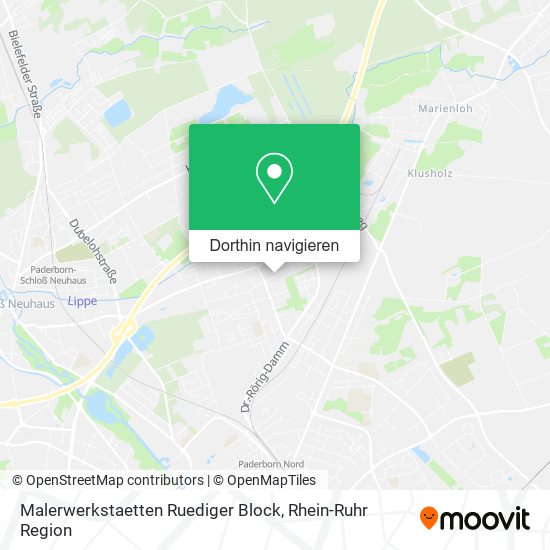 Malerwerkstaetten Ruediger Block Karte