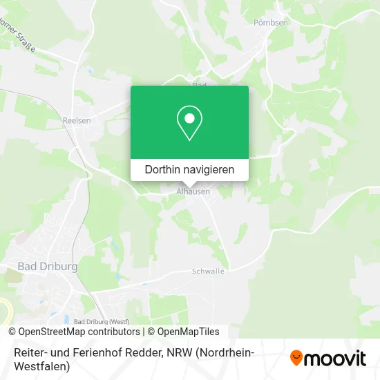 Reiter- und Ferienhof Redder Karte