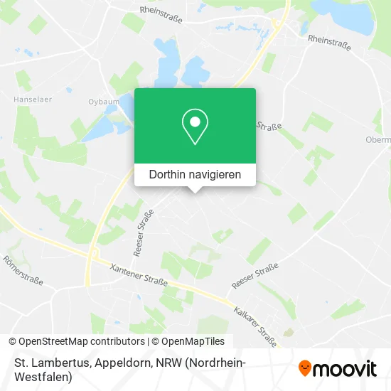 St. Lambertus, Appeldorn Karte