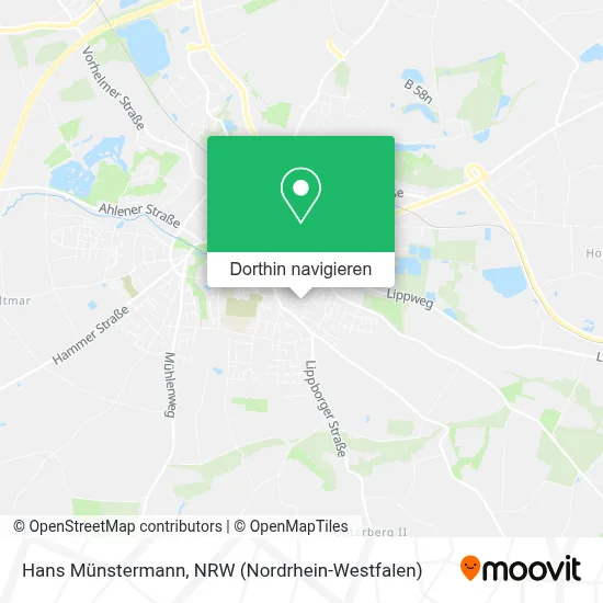 Hans Münstermann Karte