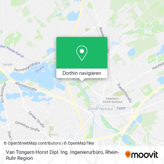 Van Tongern Horst Dipl. Ing. Ingenierurbüro Karte