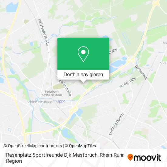 Rasenplatz Sportfreunde Djk Mastbruch Karte