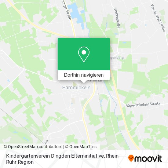 Kindergartenverein Dingden Elterninitiative Karte