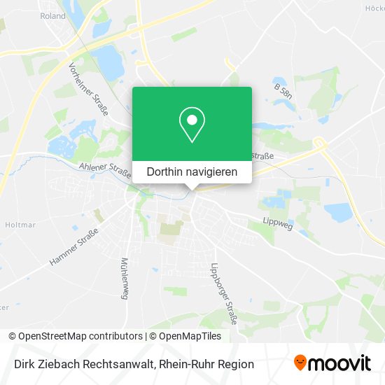 Dirk Ziebach Rechtsanwalt Karte