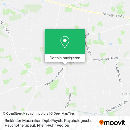 Rieländer Maximilian Dipl.-Psych. Psychologischer Psychotherapeut Karte