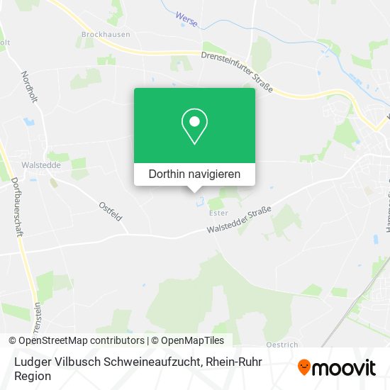 Ludger Vilbusch Schweineaufzucht Karte