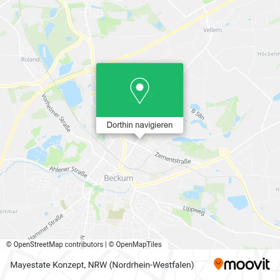 Mayestate Konzept Karte