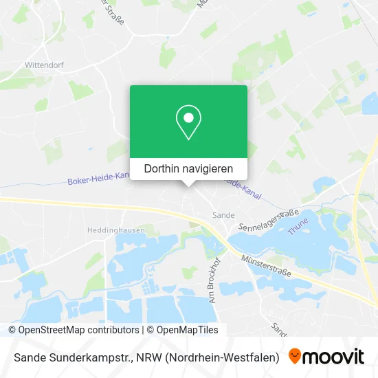 Sande Sunderkampstr. Karte