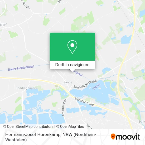 Hermann-Josef Horenkamp Karte