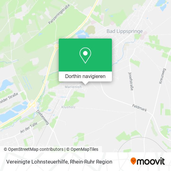 Vereinigte Lohnsteuerhilfe Karte