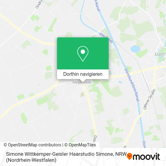 Simone Wittkemper-Geisler Haarstudio Simone Karte