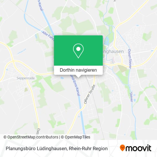 Planungsbüro Lüdinghausen Karte