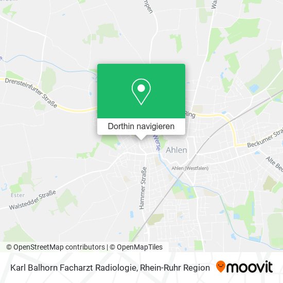 Karl Balhorn Facharzt Radiologie Karte