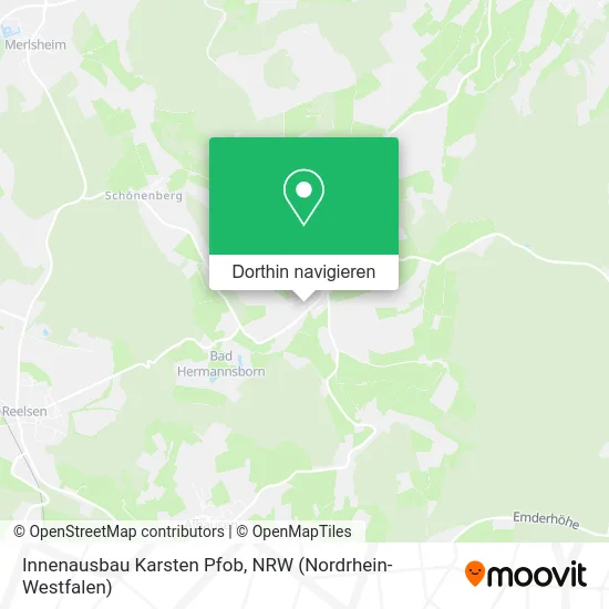 Innenausbau Karsten Pfob Karte