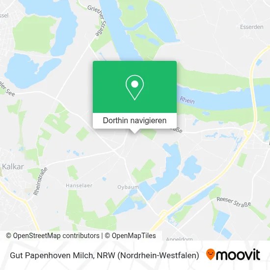 Gut Papenhoven Milch Karte