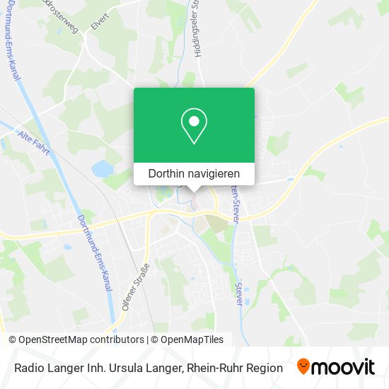 Radio Langer Inh. Ursula Langer Karte